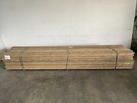Steigerhouten plank 'old look' tuinbouw 500x19,5x3 cm (30x) - afbeelding 2 van  9