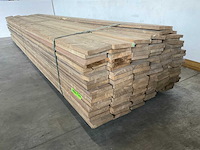 Steigerhouten plank 'old look' tuinbouw 500x19,5x3 cm (30x) - afbeelding 6 van  9