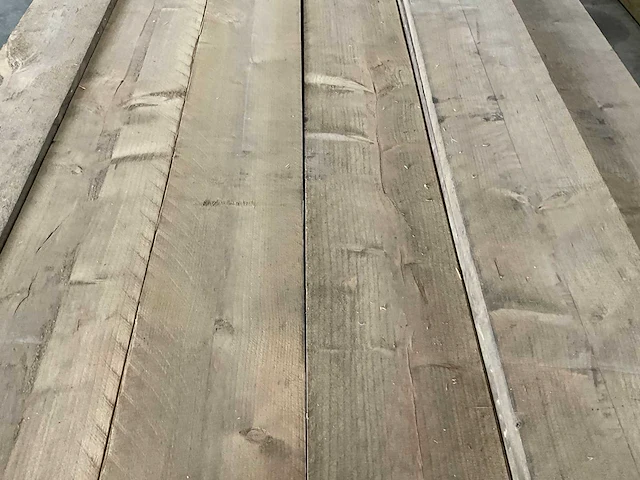 Steigerhouten plank 'old look' tuinbouw 500x19,5x3 cm (30x) - afbeelding 5 van  9
