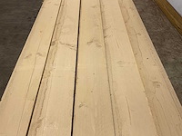 Steigerhouten plank vintage geborsteld 500x19,5x2,8 cm (18x) - afbeelding 3 van  7