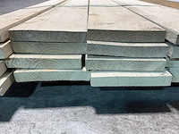 Steigerhouten plank vintage geborsteld 500x19,5x2,8 cm (18x) - afbeelding 6 van  7