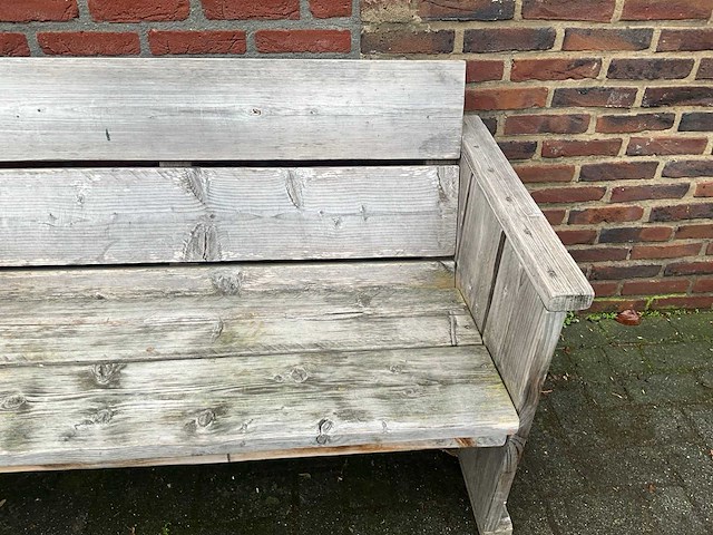 Steigerhouten terrasbank - afbeelding 3 van  6