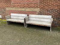 Steigerhouten terrasbanken (2x) - afbeelding 2 van  7