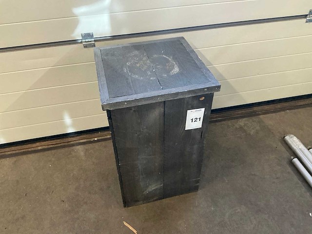 Steigerhouten zuil (4x) - afbeelding 2 van  4