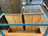 Steigerhouten zuil (4x) - afbeelding 3 van  4