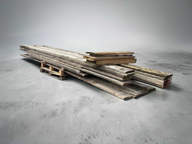 Steigerplank | circa 40 stuks - afbeelding 1 van  3