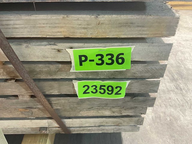 Steigerplank gebruikt - 200x20x3,2 cm (100x) - afbeelding 7 van  9