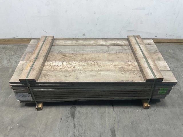 Steigerplank gebruikt - 200x20x3,2 cm (100x) - afbeelding 2 van  9