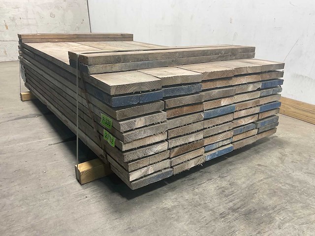 Steigerplank gebruikt - 200x20x3,2 cm (150x) - afbeelding 4 van  5