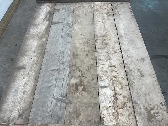 Steigerplank gebruikt - 200x20x3,2 cm (150x) - afbeelding 2 van  2