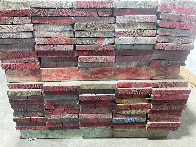 Steigerplank gebruikt - 400x20x3,2 cm (50x) - afbeelding 8 van  8