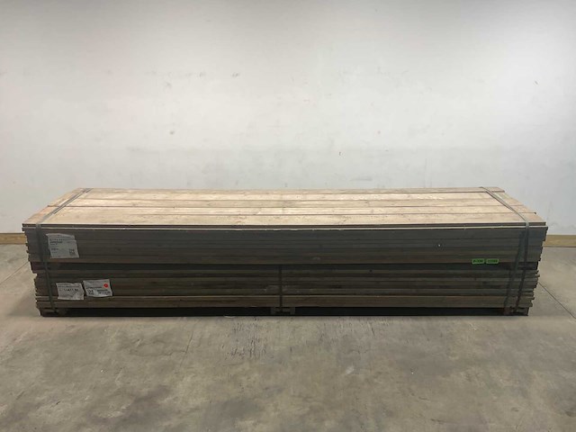 Steigerplank gebruikt - 400x20x3,2 cm (50x) - afbeelding 1 van  3