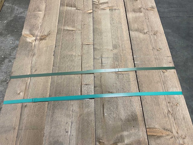 Steigerplank "old look" - 400x19,5x3 cm (46x) - afbeelding 4 van  8