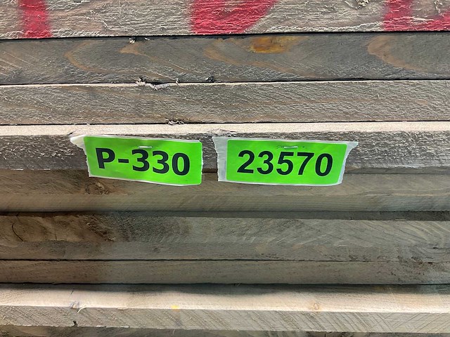 Steigerplank "old look" - 400x19,5x3 cm (46x) - afbeelding 7 van  8