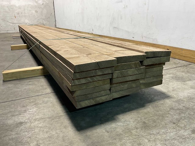 Steigerplank "old look" - 500x19,5x3 cm (20x) - afbeelding 6 van  9