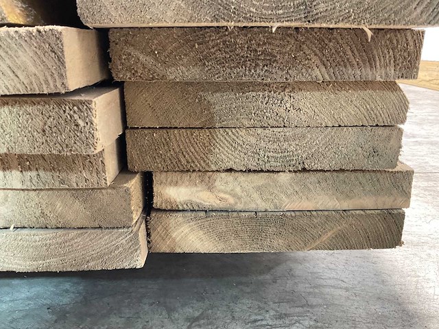 Steigerplank "old look" - 500x19,5x3 cm (20x) - afbeelding 8 van  9