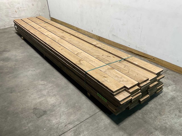 Steigerplank "old look" - 500x19,5x3 cm (25x) - afbeelding 1 van  7