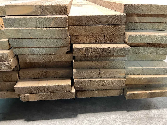 Steigerplank "old look" - 500x19,5x3 cm (25x) - afbeelding 5 van  7