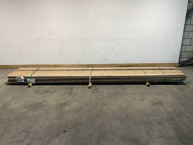 Steigerplank old look gedroogd 500x19,5x3 cm (50x) - afbeelding 2 van  7