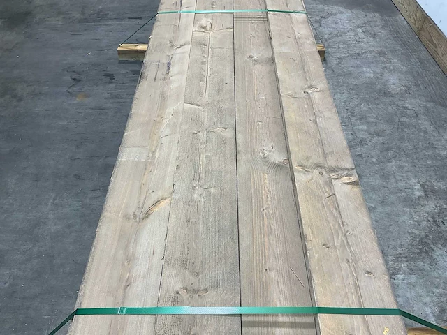 Steigerplank old look gedroogd 500x19,5x3 cm (50x) - afbeelding 4 van  7