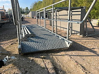 Steigertrap met bordes - afbeelding 5 van  8