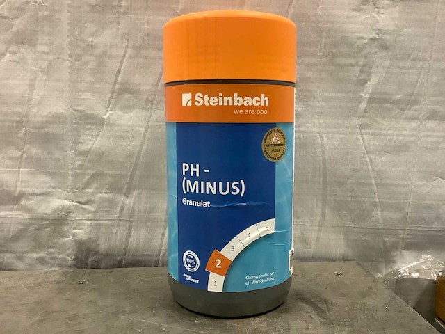 Steinbach ph-(minus) granulaat 1,5 kg zwembad (19x) - afbeelding 1 van  2