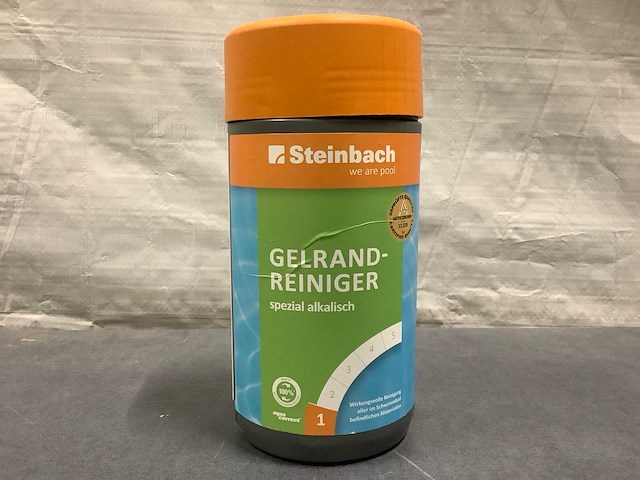Steinbach speciale alkalische gelrandreiniger 1 kg zwembad (9x) - afbeelding 1 van  3