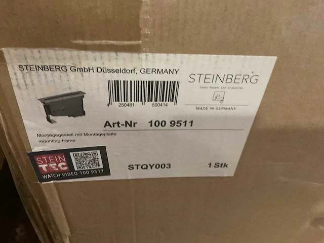 Steinberg inbouwdeel voor badrandcombinatie 3-5 gaten installatie - afbeelding 5 van  5
