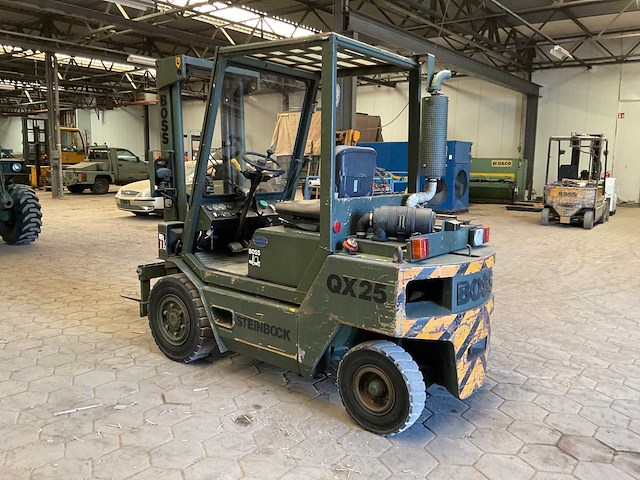 Steinbock boss qx25d-5e1 vorkheftruck - afbeelding 6 van  11