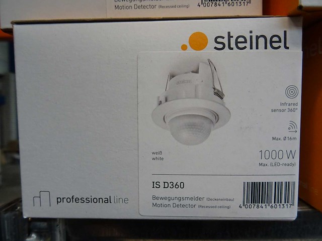 Steinel - is d360 - infrarood bewegingsmelder (8x) - afbeelding 1 van  1