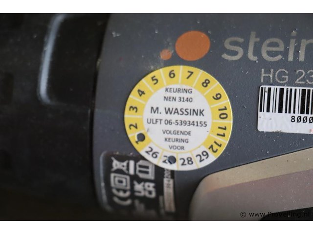 Steinel heteluchtpistool hg 2320 e 351502 - afbeelding 4 van  5