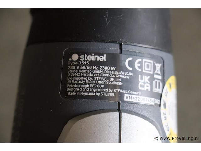 Steinel heteluchtpistool hg 2320 e 351502 - afbeelding 5 van  5