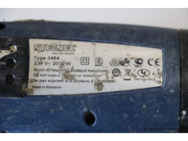 Steinel hl heteluchtpistool 1910 e 3484 - afbeelding 5 van  5