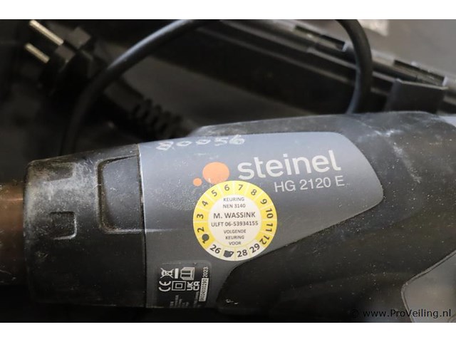 Steinel professional line heteluchtpistool hg 2120 e 008024 - afbeelding 3 van  7
