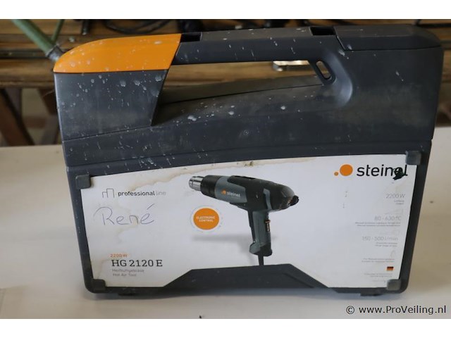Steinel professional line heteluchtpistool hg 2120 e 008024 - afbeelding 7 van  7