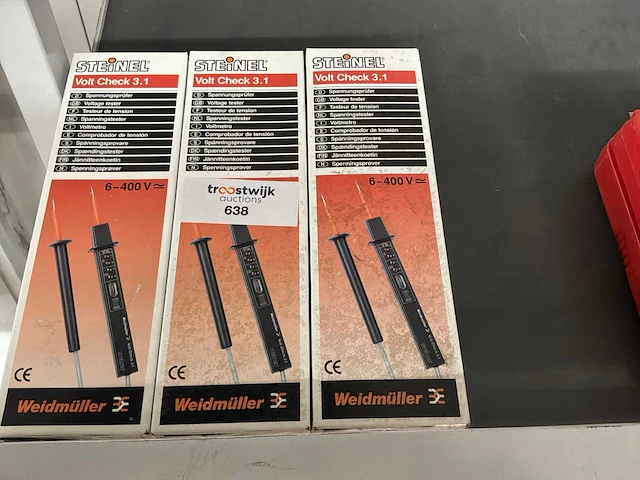 Steinel voltcheck 3.1 spanningzoeker 6-400v (3x) - afbeelding 1 van  2