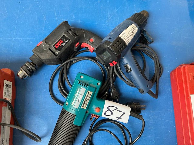 Steinel/b&d heteluchtpistool (2x) - afbeelding 1 van  4