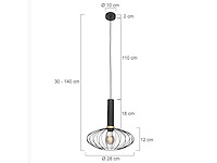 Steinhauer - aureole 3071zw - hanging lamp (23x) - afbeelding 2 van  7