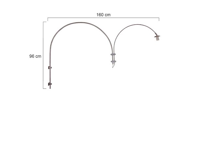 Steinhauer - gramineus 1480s - wall lamps (7x) - afbeelding 2 van  9