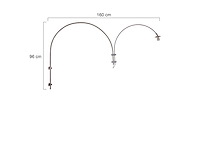 Steinhauer - gramineus 1480s - wall lamps (7x) - afbeelding 2 van  9