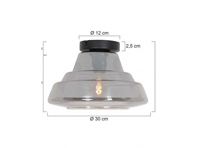 Steinhauer - reflexion 3389zw - ceiling lamp (67x) - afbeelding 2 van  4