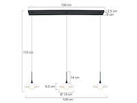 Steinhauer - tallerken 2654zw - hanging lamp (38x) - afbeelding 1 van  4