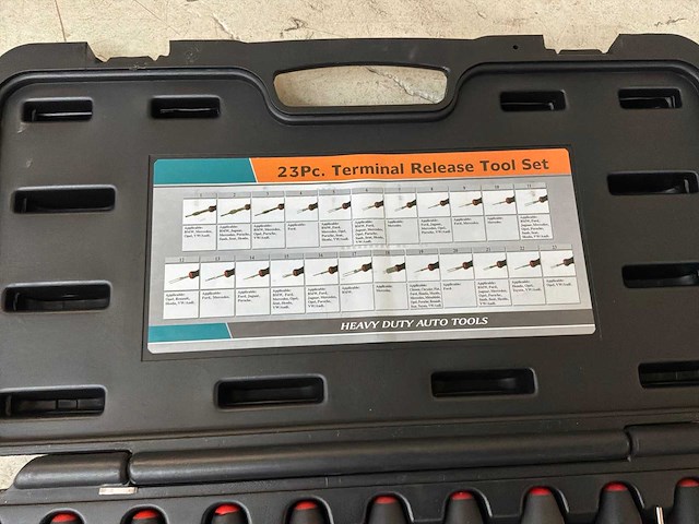 Stekker aansluiting toolset 23-delig - afbeelding 3 van  3