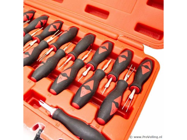 Stekker ontgrendelingsgereedschap 23-delig - afbeelding 2 van  3