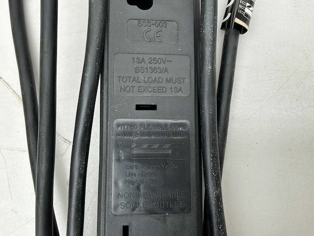 Stekkerblok 4 gaats 50x - afbeelding 2 van  3