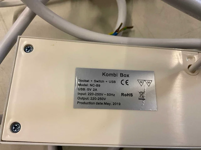 Stekkerdoos opbouw kombibox (2x) - afbeelding 5 van  5