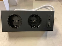 Stekkerdoos opbouw kombibox - afbeelding 1 van  3
