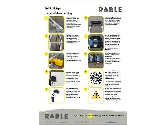 Stekkerklare zonnepanelen set, rable, rable2go, 2023 - afbeelding 4 van  6