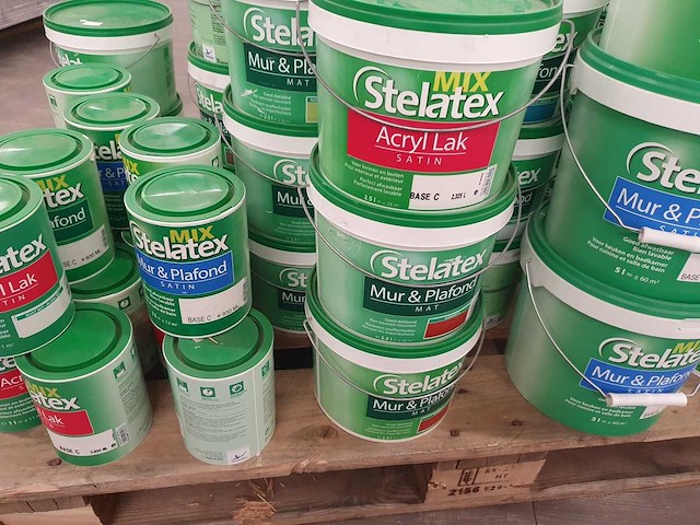 Stelatex diverse verfproducten (75x) - afbeelding 1 van  6