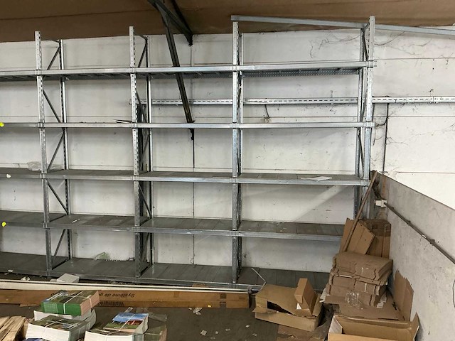 Stelling met planken 50x505x270 cm - afbeelding 9 van  16